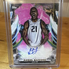 Daniel Gafford - Mavs - Inception Auto /99, Fast Break Orange Prizm /125 + More