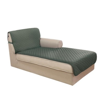 U-NICE HOME Sectional Couch Cover for Dogs Chaise Lounge Reversible Sofa Cover
