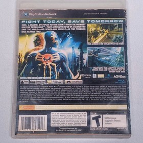 Spider-Man: Edge of Time PS3 Video Game Action Adventure Marvel with Manual