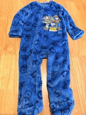 Disney Toy Story Fleece Sleep Suit Size 18-24 Months