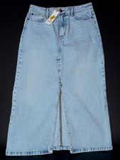 GB Girls Denim Skirt With Front Slit Size 16