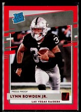 2020 Donruss #332 Lynn Bowden Jr. Press Proof Red