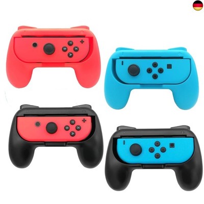4 Stück Griffe Halterung Kompatibel mit Nintendo Switch, Gaming Controller 
