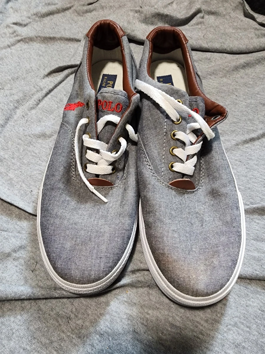 Ralph Lauren Canvas Gray Casual Shoes for Men for sale | eBay