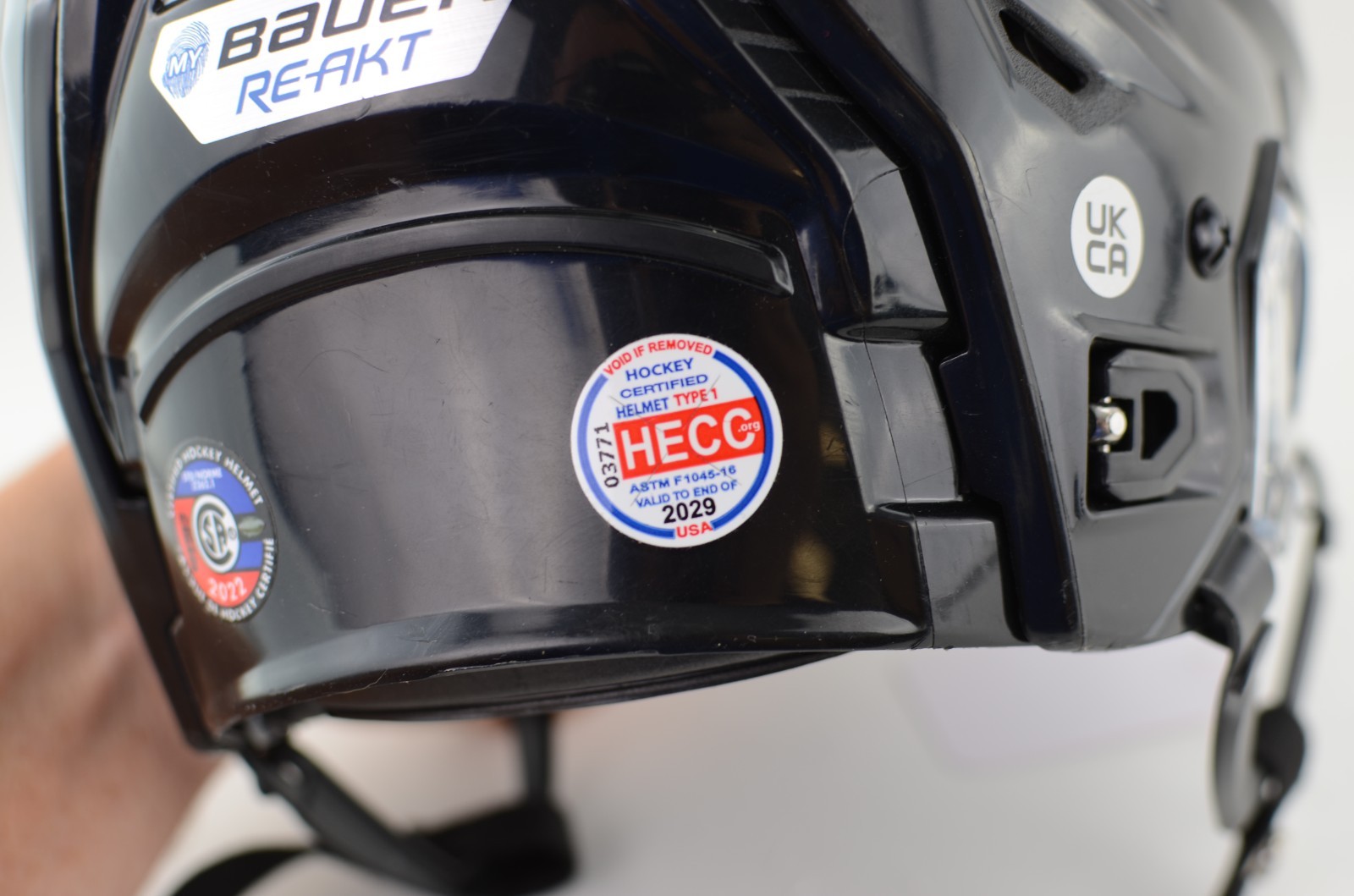 Bauer REAKT Custom Ice Hockey Helmet Size Medium Black (0828-1532)