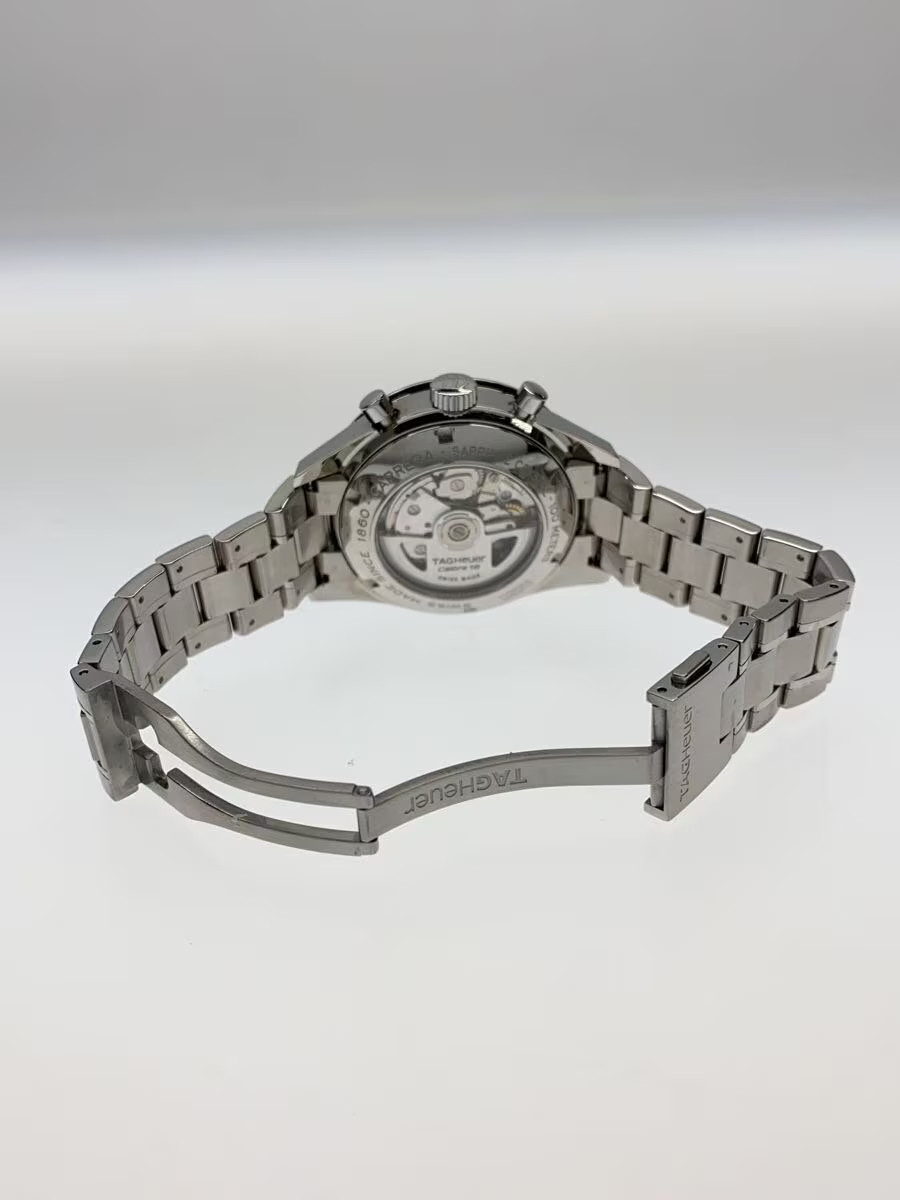 TAGHeuer Automatic Watch Analog Stainless BLK SLV CV2016 May 20 2025 daily diffe image 4