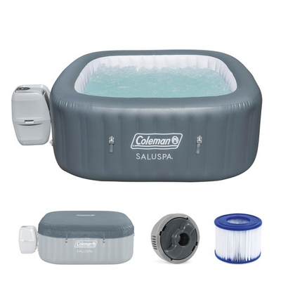 #ad Coleman Hawaii Energy Efficient Inflatable Hot Tub 4 6 Person with App Control $589.99