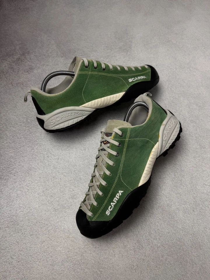 Zapatos De Colección SCARPA Vibram Mojito Senderismo Mujer US8,5 Trekking Exterior Foto 3 de 4