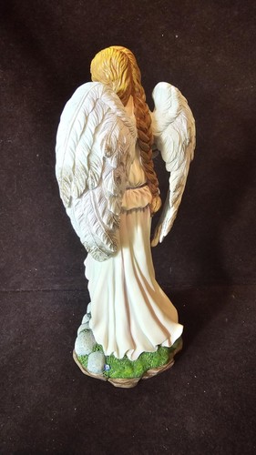 Pipka Earth Angels Elizabeth Forget-Me-Not Angel LE 1140/5400 w/ Box & Card - Picture 7 of 15