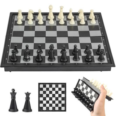 Mini Travel Chess Set Magnetic 5.9 Inches Portable Small Folding Chess Board ...