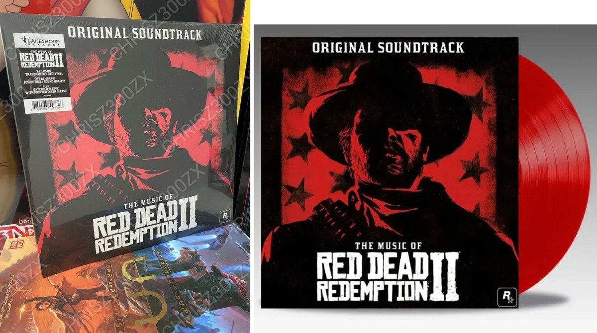 Red Dead Redemption 2 Original Vinyl Record Soundtrack 2 LP
