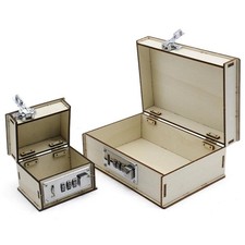 DIY Lockbox Making Material Lockbox Assembly Kit Developmental Toy Handcrafted