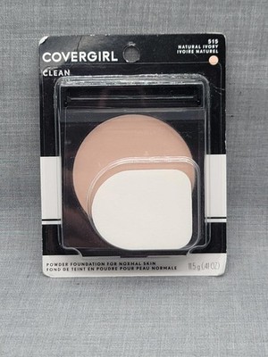 Covergirl Clean Powder Foundation for Normal Skin 515 Natural Ivory | eBay