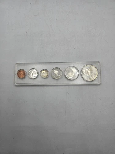 1967 Canada 80% Silver Proof Like Set in Plastic Whitman Holder
