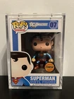 Funko Pop! DC Universe - Superman #07 Metallic Chase w/Armor!! Blue Box