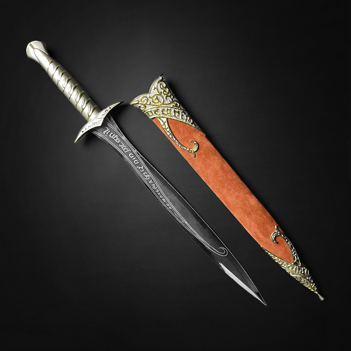 【ハロウィン特価】金属製 模造刀 西洋剣 エルフソード ステンレス Third Age Elvish Hobbit Stainless Steel Sword For Cosplay | eBay