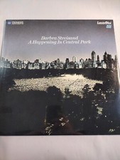 Combine Barbara Streisand And LASERS: get A Happening In Central Park LASERDISC