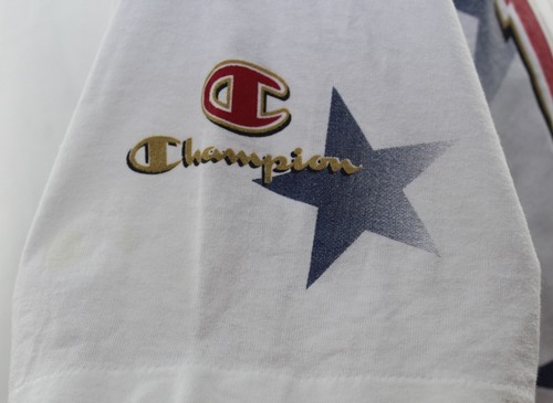 Vintage CHAMPION Team USA 1996 Summer Olympics Atlanta T Shirt Large White 1990s - Picture 5 of 12