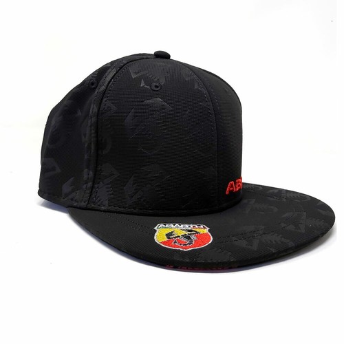 Cappello Abarth Nero Visiera Piatta | eBay