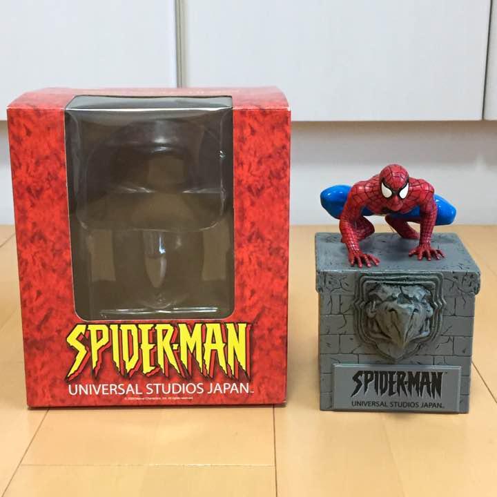Spiderman Universal Studio Japan Only Figure Cookie Box No