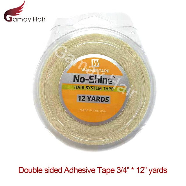 Walker No Shine Adhesive Men Toupee Double Side Tape 3/4" X 12 Yards