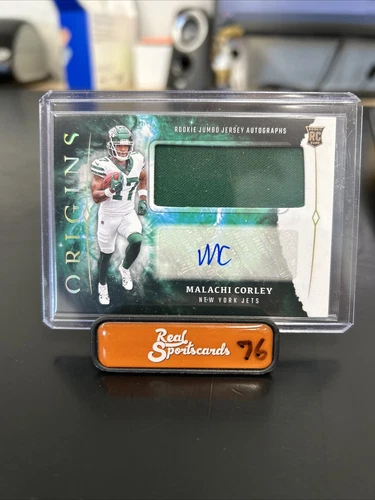 2024 Panini Origins - Rookie Jumbo Jersey Autographs #RJA-MCO Malachi Corley (AU, MEM, RC)