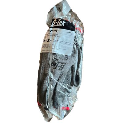 G-Tek 19-326/S 3GX Dyneema Diamond Polyurethane grip Gray Shell Work Glove Small
