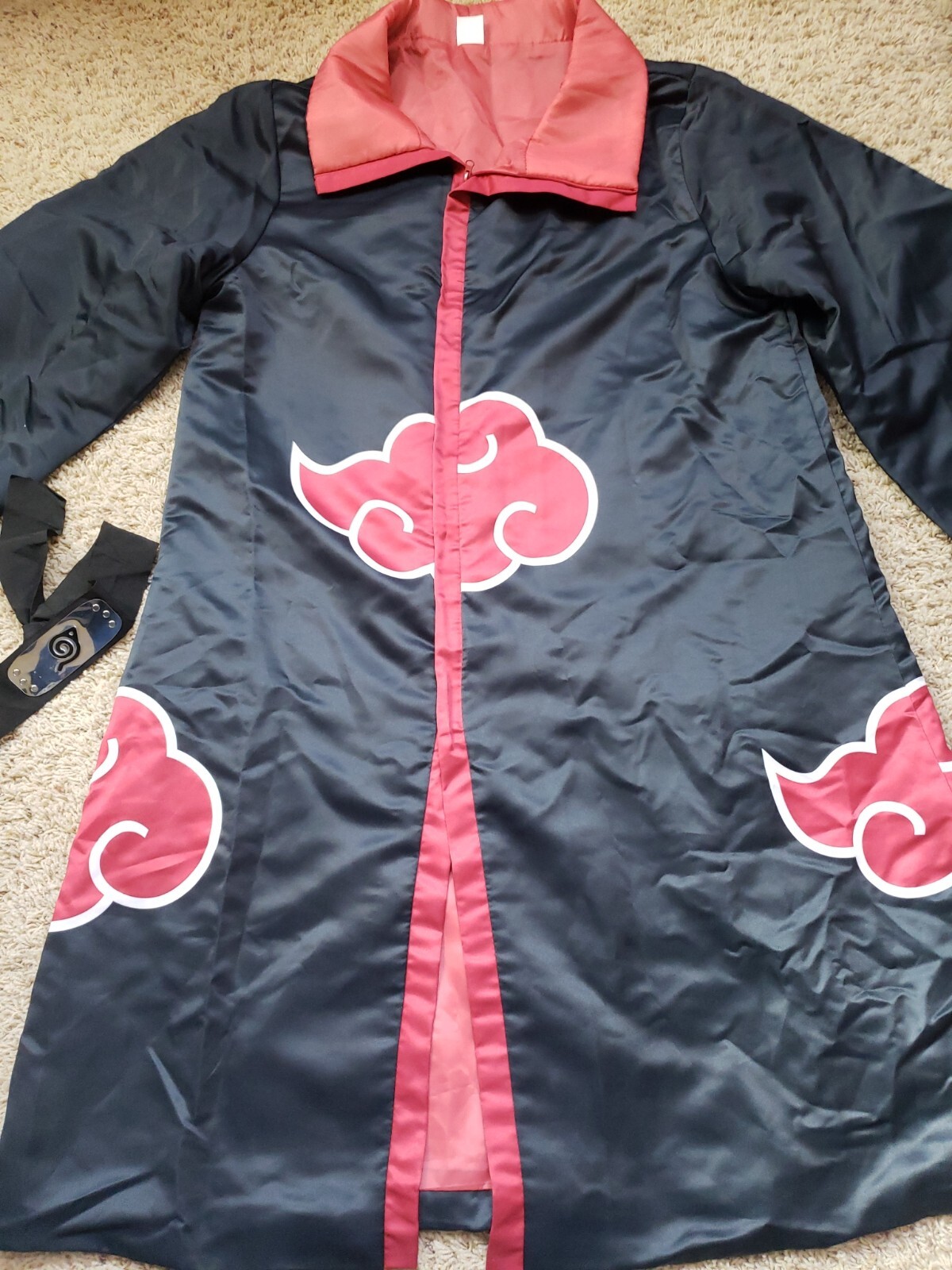 Spirit Halloween Naruto Shippuden Costume Adult Sz S/… Gem