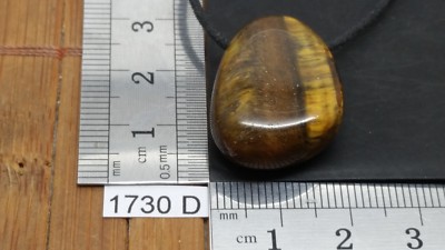 TIGERAUGE Anhänger schöne Reflexe + verstellbare Kordel - Mineralien Lithotherapie