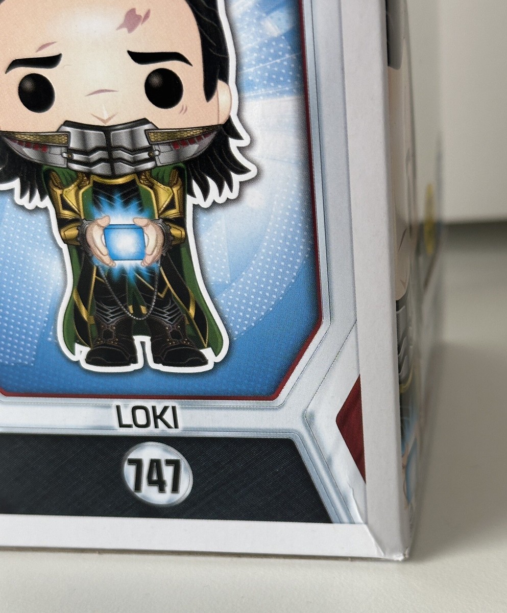 funko POP 747 ロキ　（ファンコショップ限定・蓄光版） Avengers Funko POP! Limited Edition Loki 747 w/Tesseract