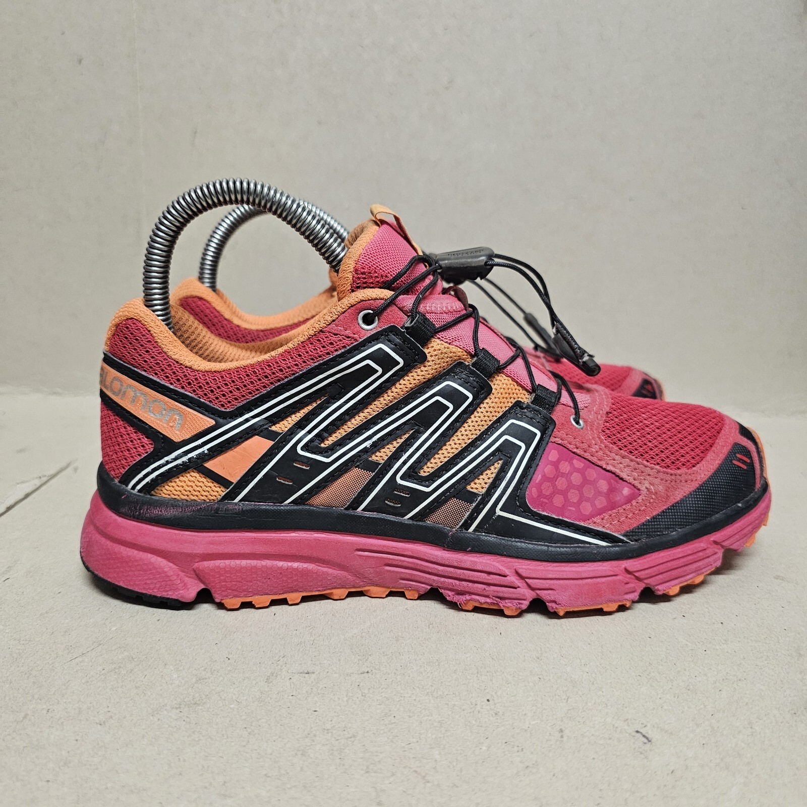 Salomon X Mission 3 scarpe da ginnastica da trekking donna a rete rosa nero UK5 EU38 (BABI26)