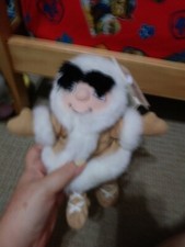 NWT Disney Bean Bag Plus It's a Small World Eskimo Alaska Alaskan Boy