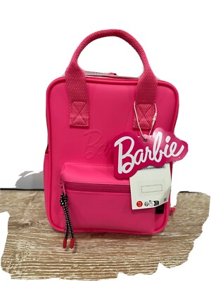 Zara Barbie Backpack Zara X Barbie The Movie Rubberized Mini Backpack Bundle | eBay main image 2