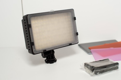 NEEWER 160 LED CN-160 Dimmable Ultra High Power Panel Digital Camera / Camcorder