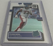 2022 Donruss Optic Football Evan Neal New York Giants Rated Rookie #251