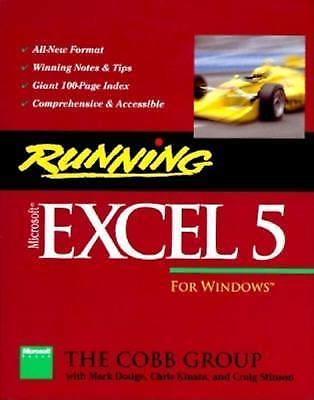Running Microsoft EXCEL 5 for  - Paperback - GOOD