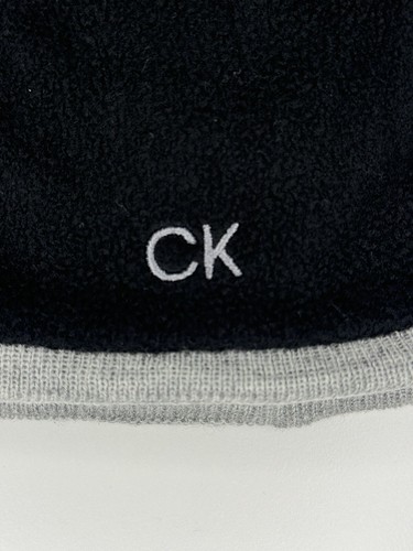 Gorro reversible Calvin Klein para hombre gris negro talla única nuevo con etiquetas - Imagen 5 de 7