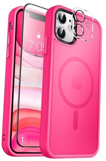 Strong Magnetic for iPhone 11 Phone iPhone 11 6.1inch A-Hot Pink