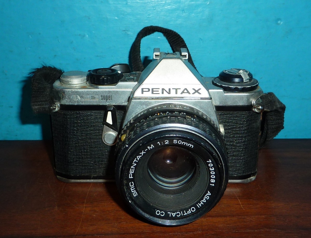 Pentax ME Super Camera w/Asahi SMC Pentax-M f/2 50mm Lens | eBay Pentax ME Super Camera w/Asahi SMC Pentax-M f/2 50mm Lens | eBay
