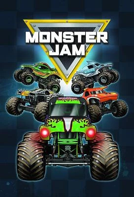 MONSTER JAM Monster Marmelade Vliesdecke - Grabgräber - super weiches Bett Überwurf Streichhölzer Bettwäsche
