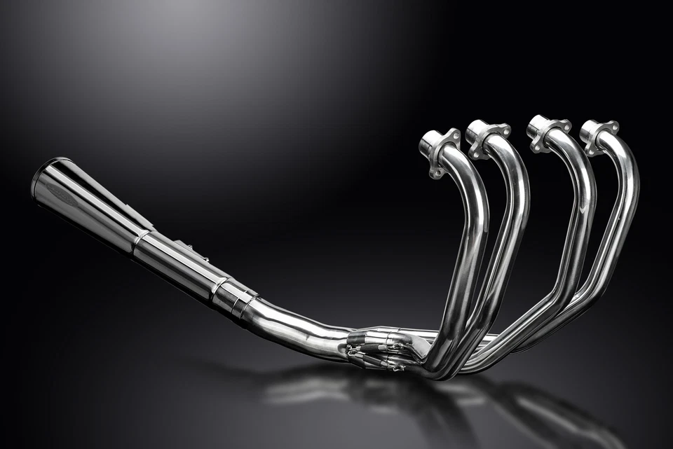 Silenciador megáfono clásico de escape completo Yamaha XJ750 Maxim 1982-86 4-1 Foto 4 de 4