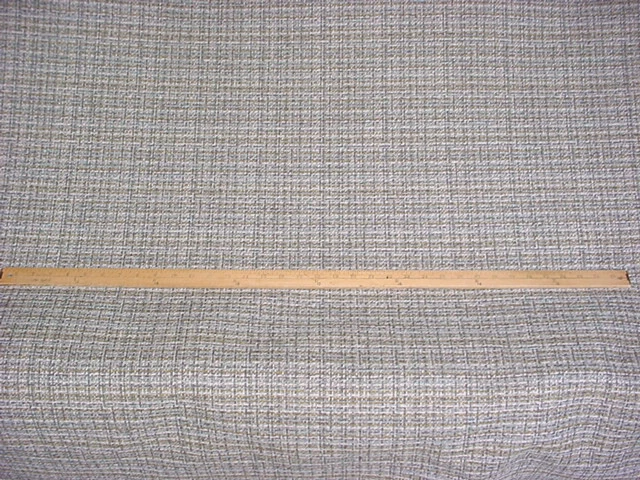 5-7/8Y Romo 7929 Arlo Silver Citron White Textured Tweed Upholstery Fabric - Image 3 of 4