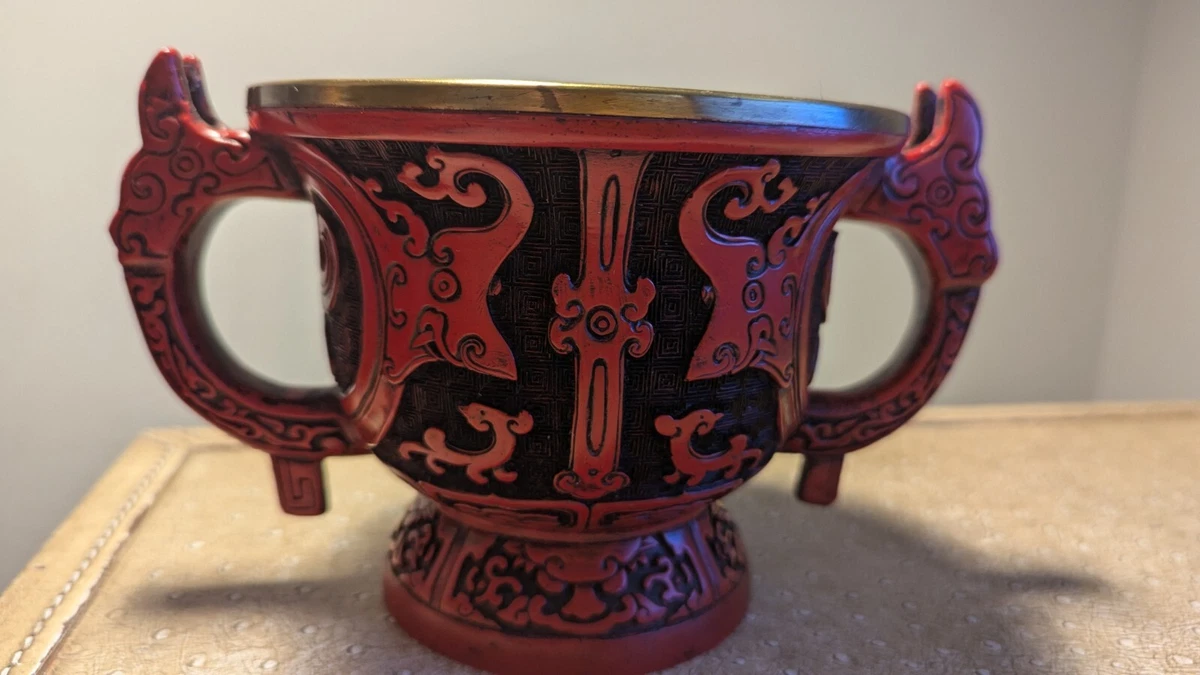 Red 1850-1899 Antique Chinese Pots for sale | eBay
