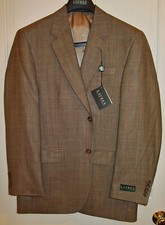 RALPH LAUREN MENS BROWN BLAZER / JACKET SIZE 38 REGULAR NEW WITH TAGS