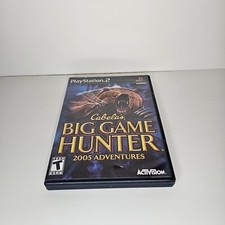 Cabela's Big Game Hunter: 2005 Adventures (Sony PlayStation 2) TESTED CIB