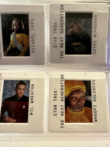 Star Trek DIE NÄCHSTE GENERATION TV 35 mm FILMCLIPS/DIAS - Menge - (40)!!!!! - Bild 2 von 10