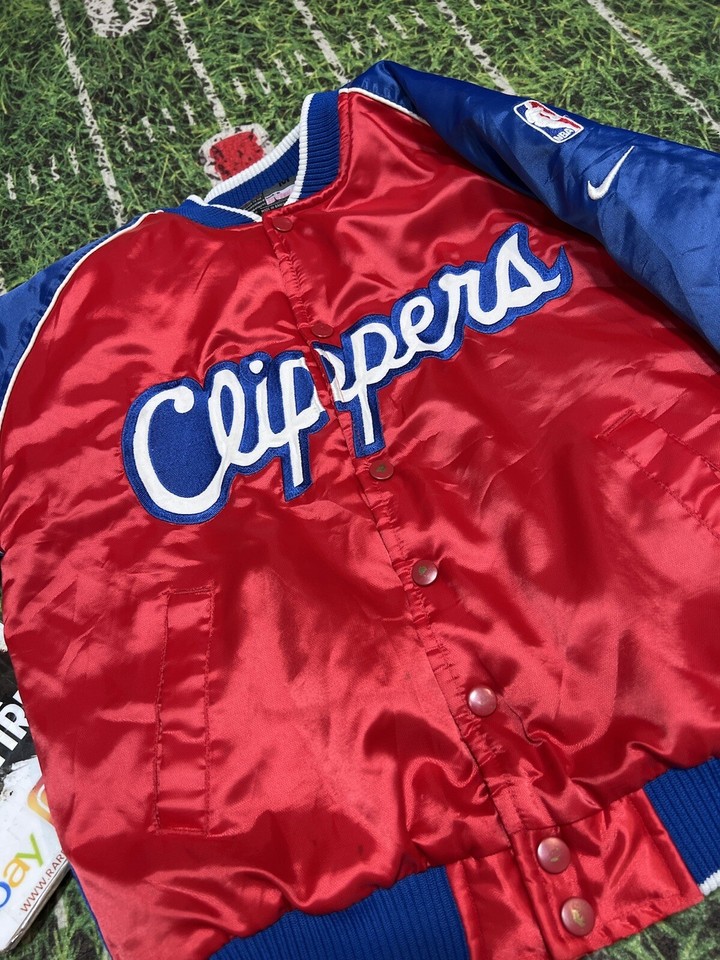Nba Basketball 2000 Nike Los Angeles Clippers Swingman Jersey Jacket Kids M eBay
