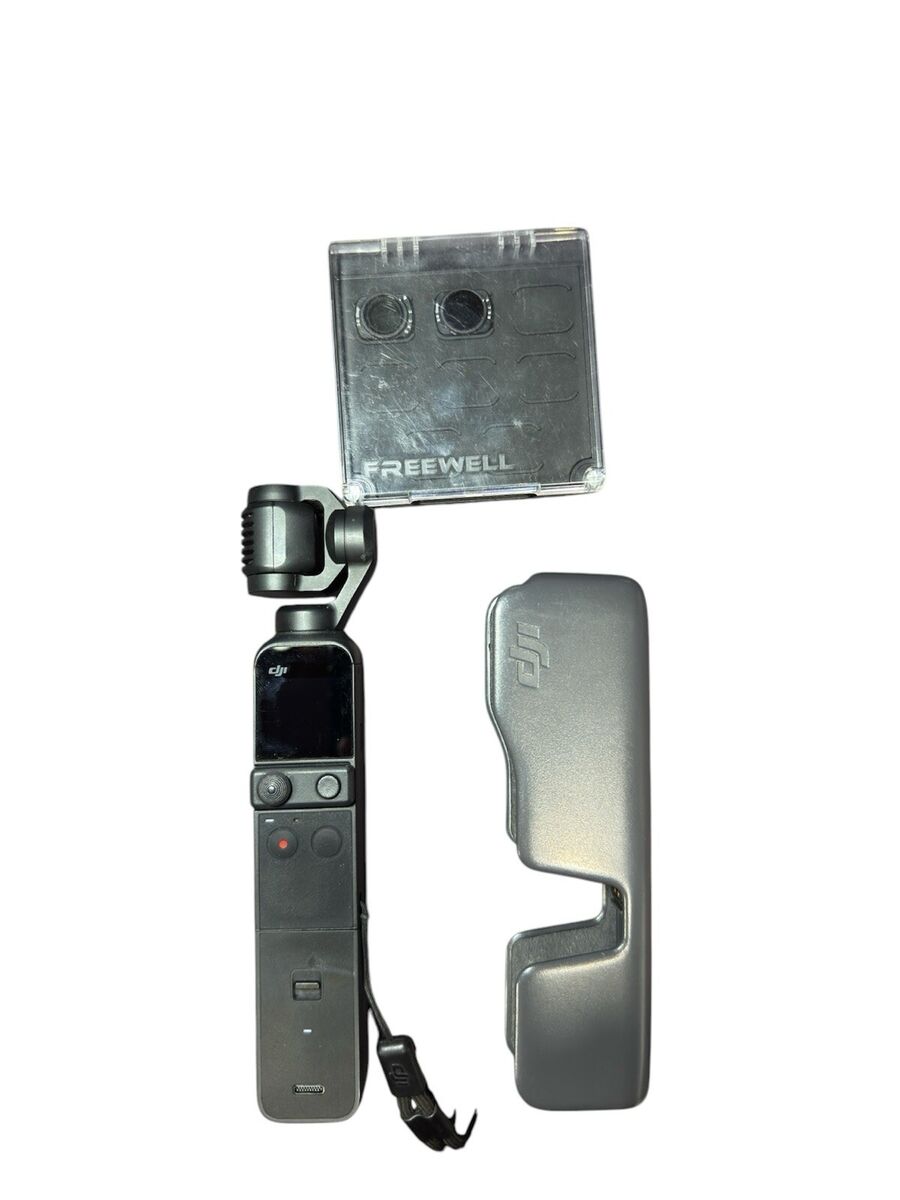 DJI Pocket 2 - Black (gently used) With Do It All Handle And DJI Pocket 2 - Black (gently used) With Do It All Handle And