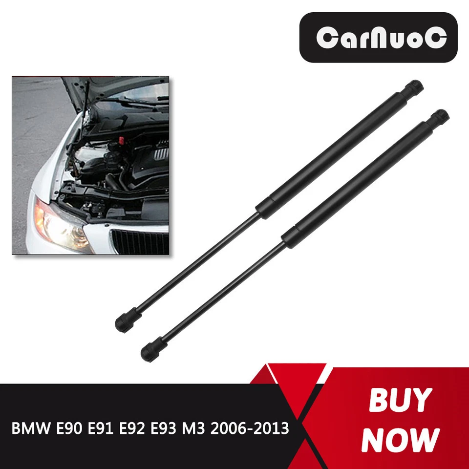 Front Bonnet Hoods + Rear Trunks Gas Struts For Bmw 323i 2006-2011 Gas Struts  Foto 3 de 4