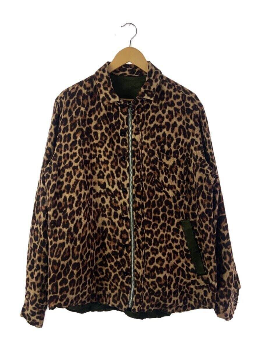 sacai sacai Jacket 2 wool brown leopard 20 02392M 20AW sacai sacai Jacket 2 wool brown leopard 20 02392M 20AW